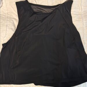 Women's Black Sleeveless Top